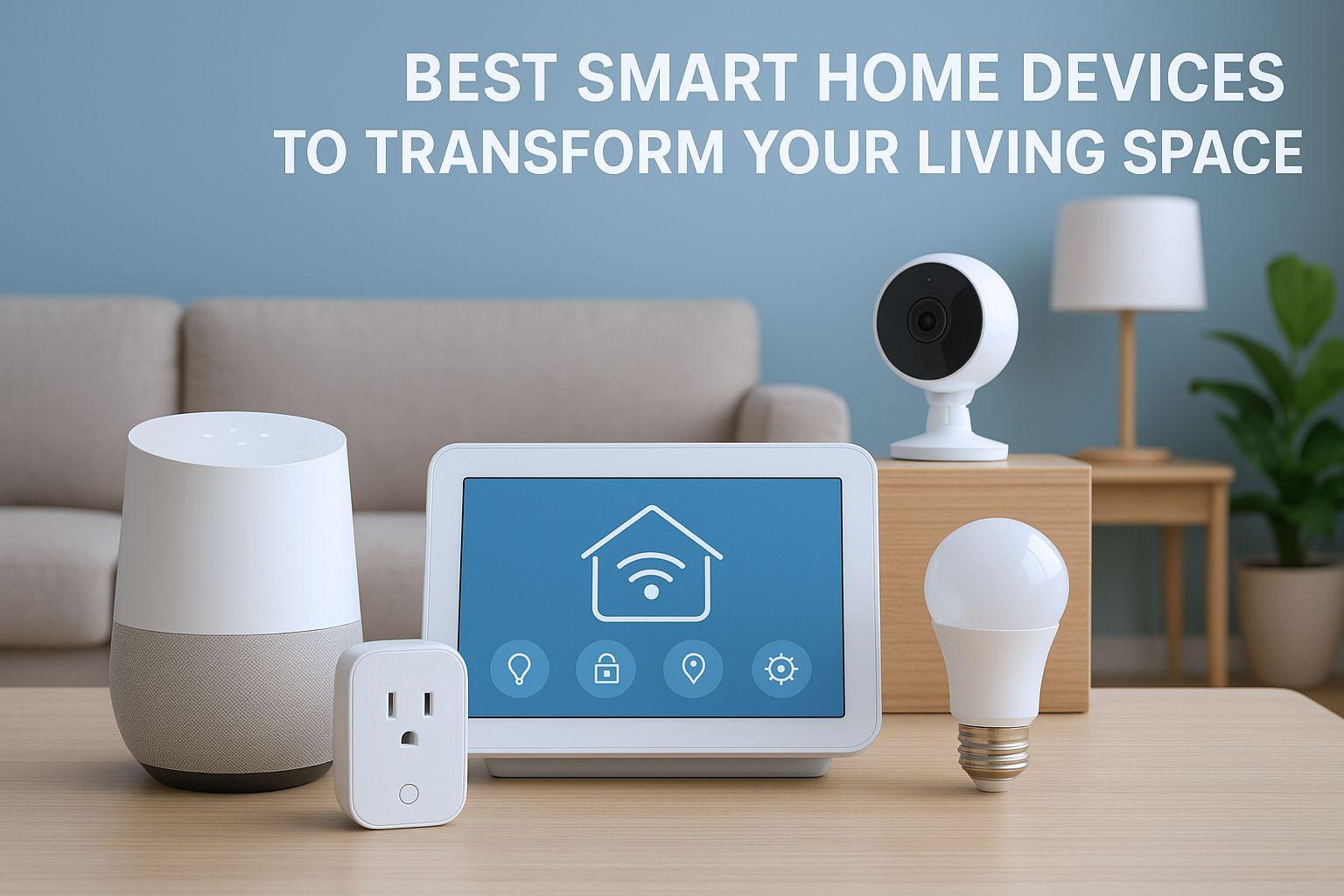 Best Smart Home Devices to Transform Your Living Space