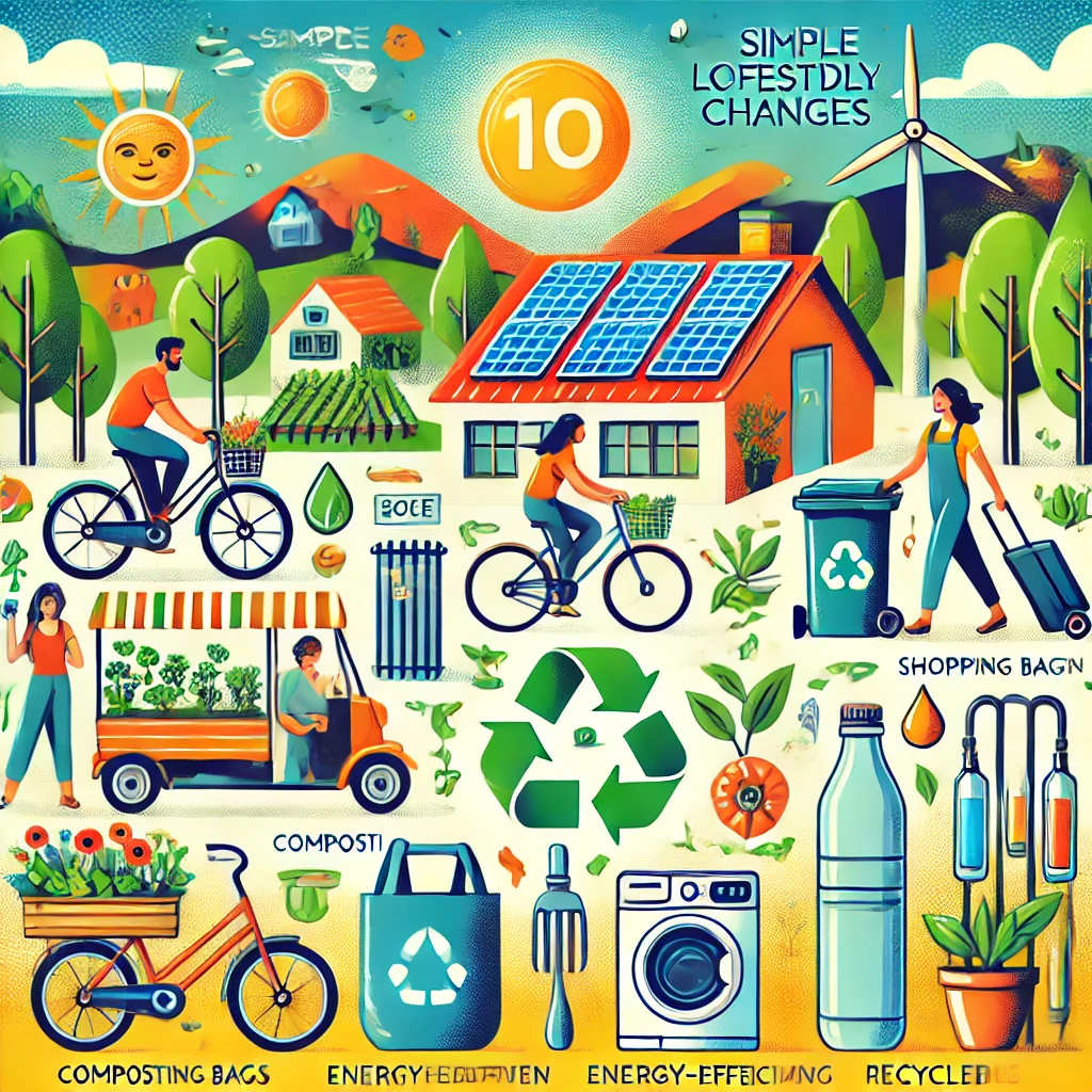 10 Easy Changes to Make Your Life More Eco-Friendly